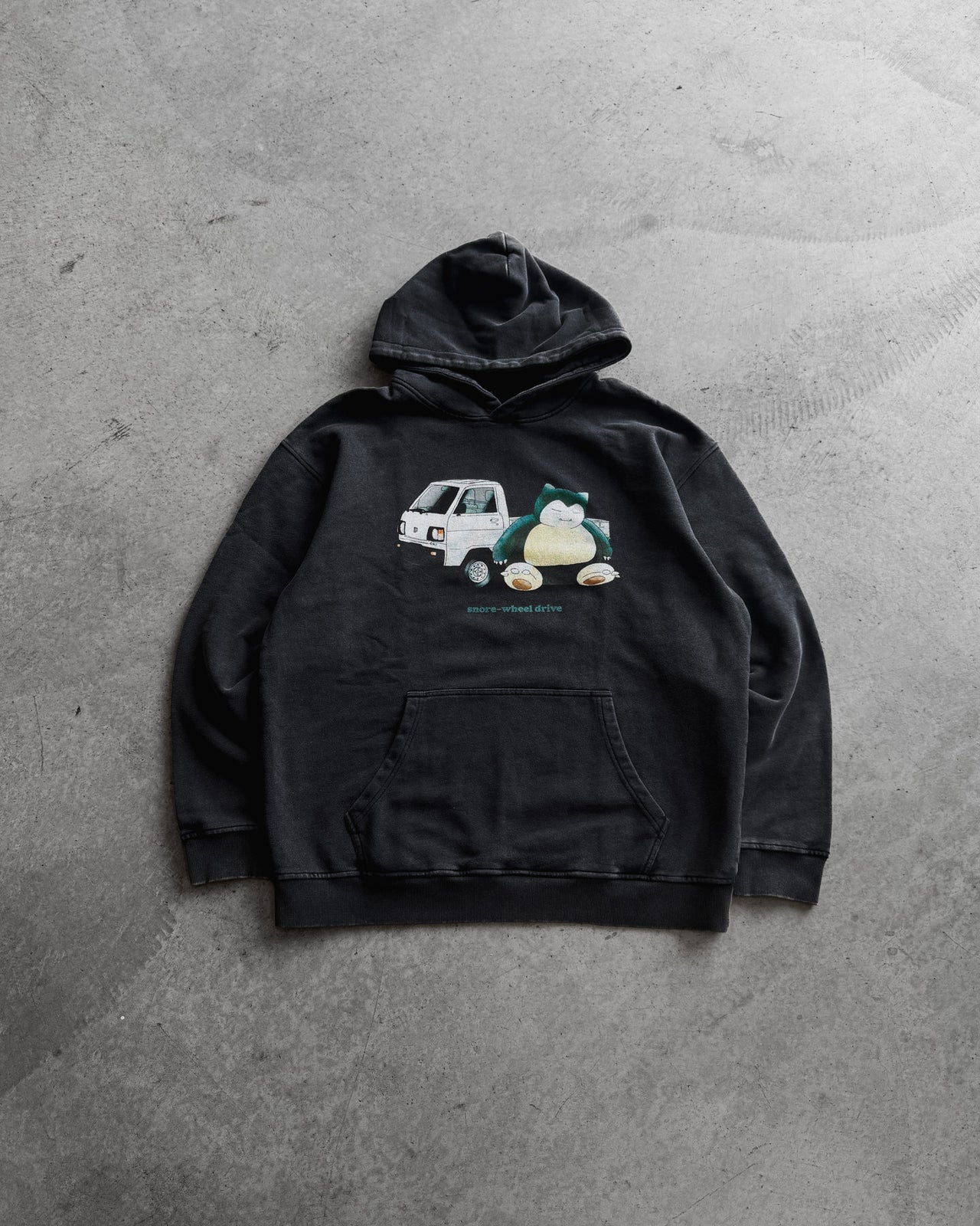 KEI-LAX ACID WASH HOODIE