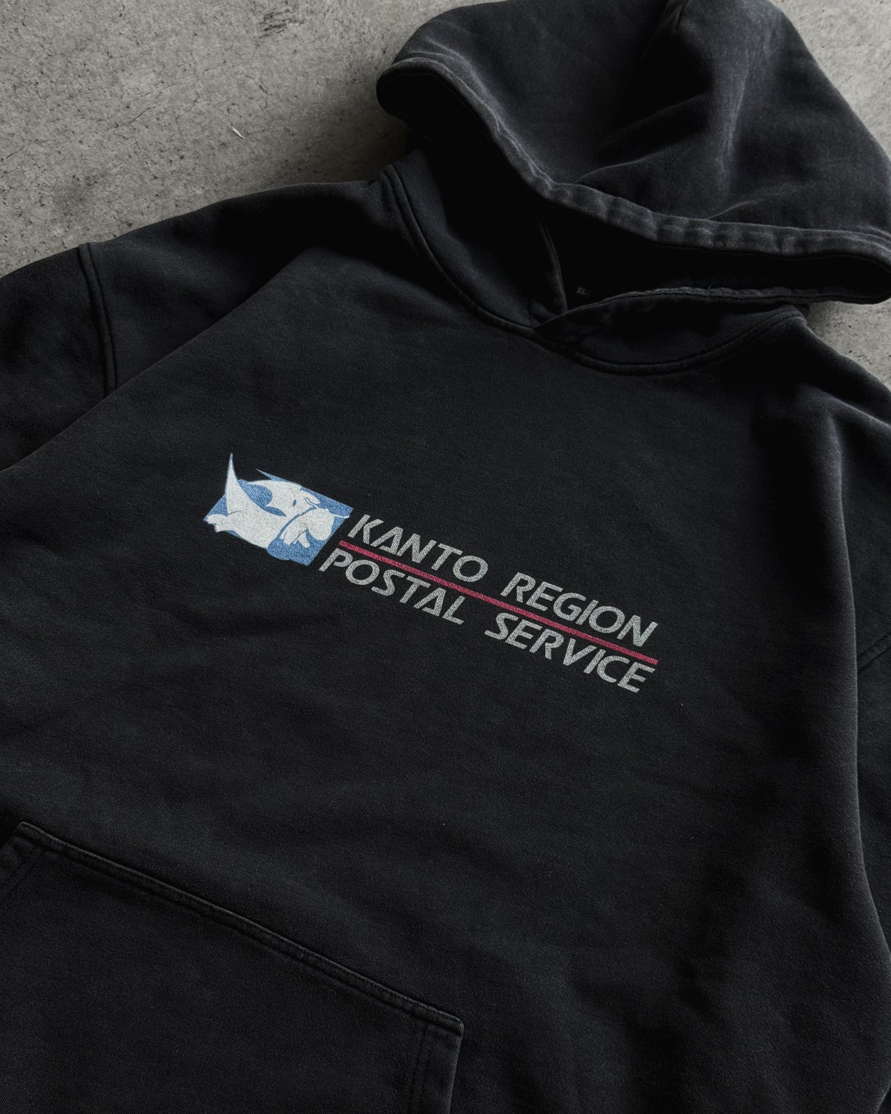 KANTO POSTAL ACID WASH HOODIE