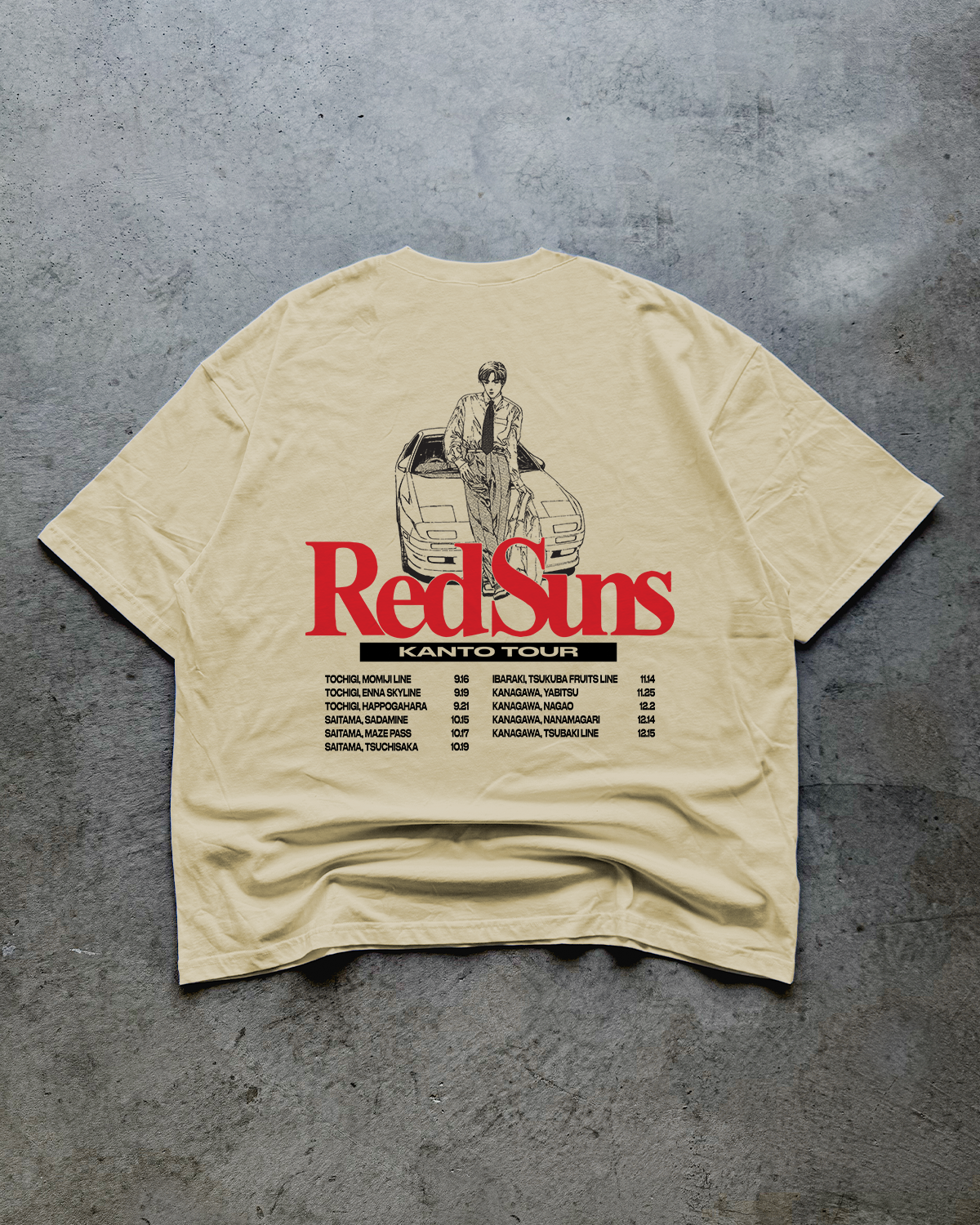 REDSUNS BAND TEE