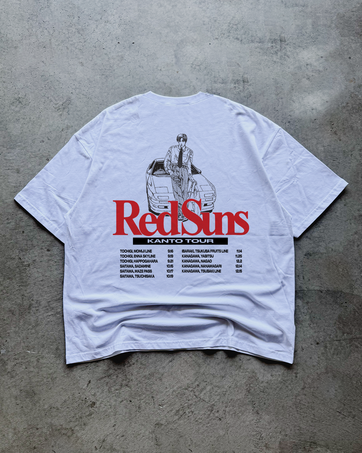 REDSUNS BAND TEE