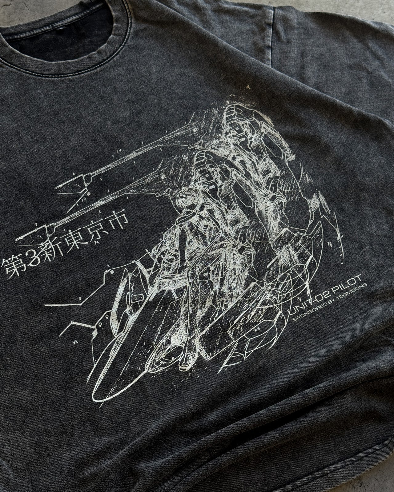 ASUKA CHAOS VINTAGE TEE
